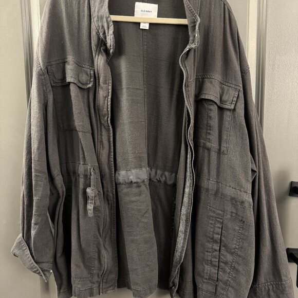 Old Navy Drawstring/Zip-up Jacket - XXL - Picture 1 of 6